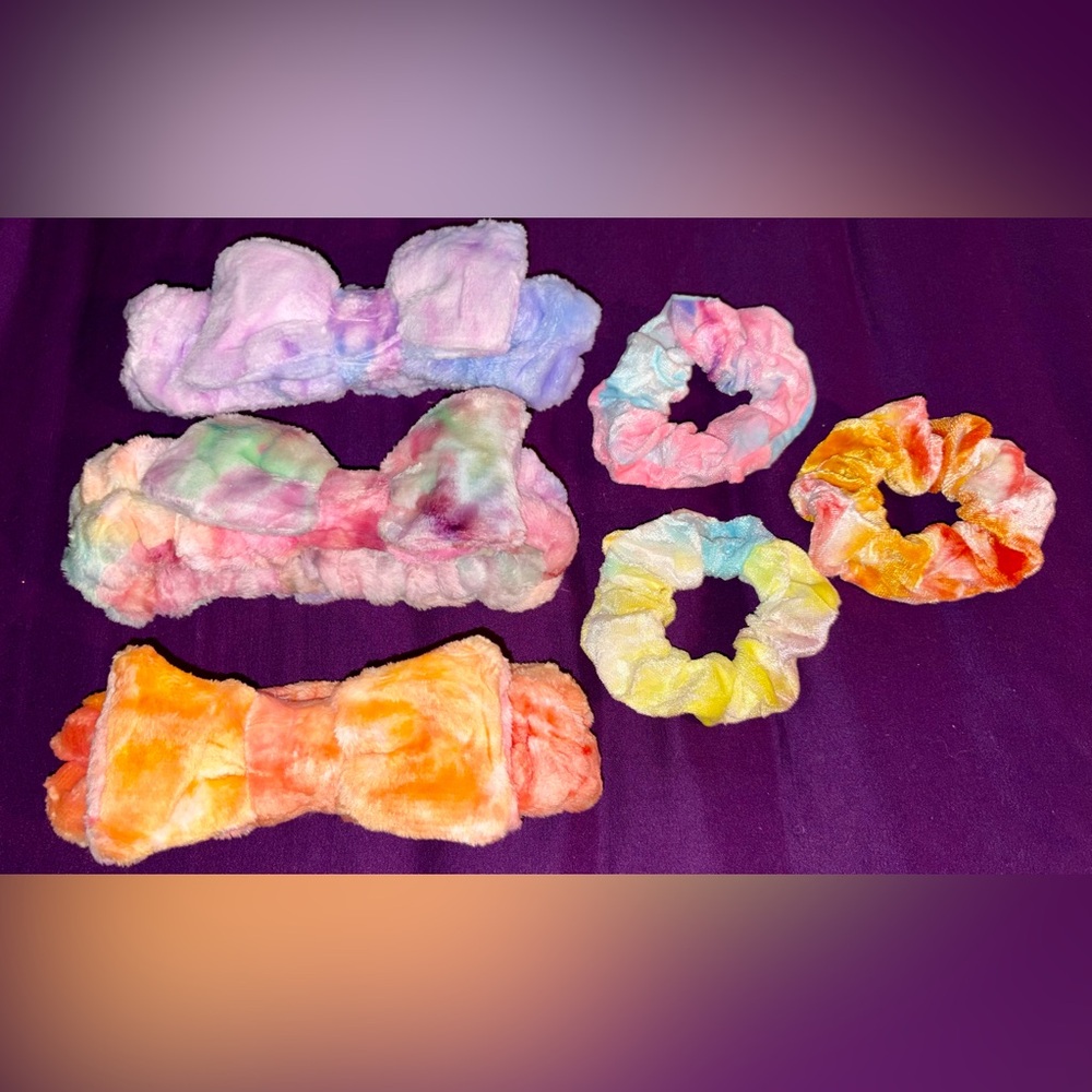 Spa Headband and Scrunchie Set NEW